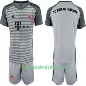 Koszulka Bayern Monachium Bramkarska Dziecięcy Domowe Stroje Piłkarskie 2018-2019 Krótki Rękaw